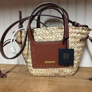 New House of Harlow 1960 Crossbody and Top Handle Basket Tote